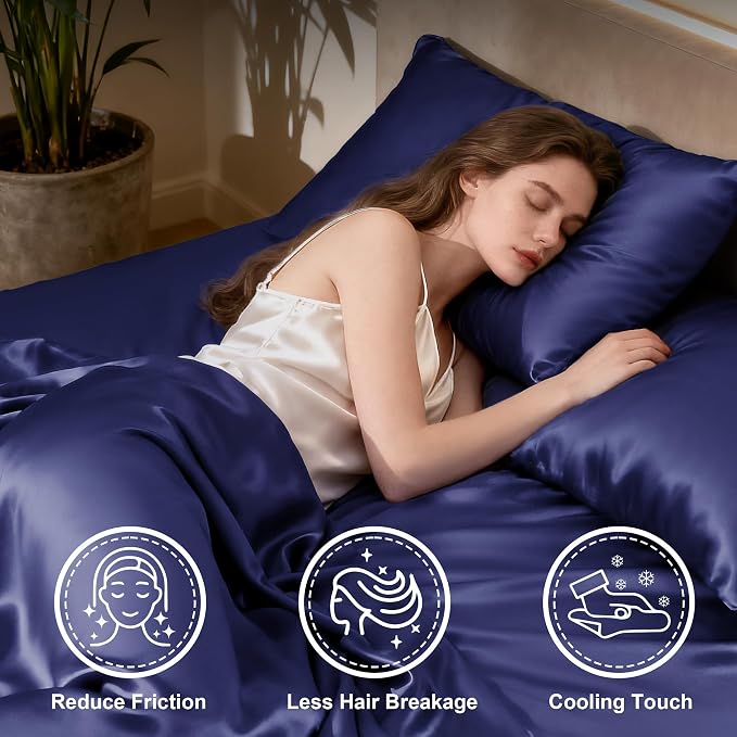 Love's cabin Satin Queen Sheets Set - Image 3