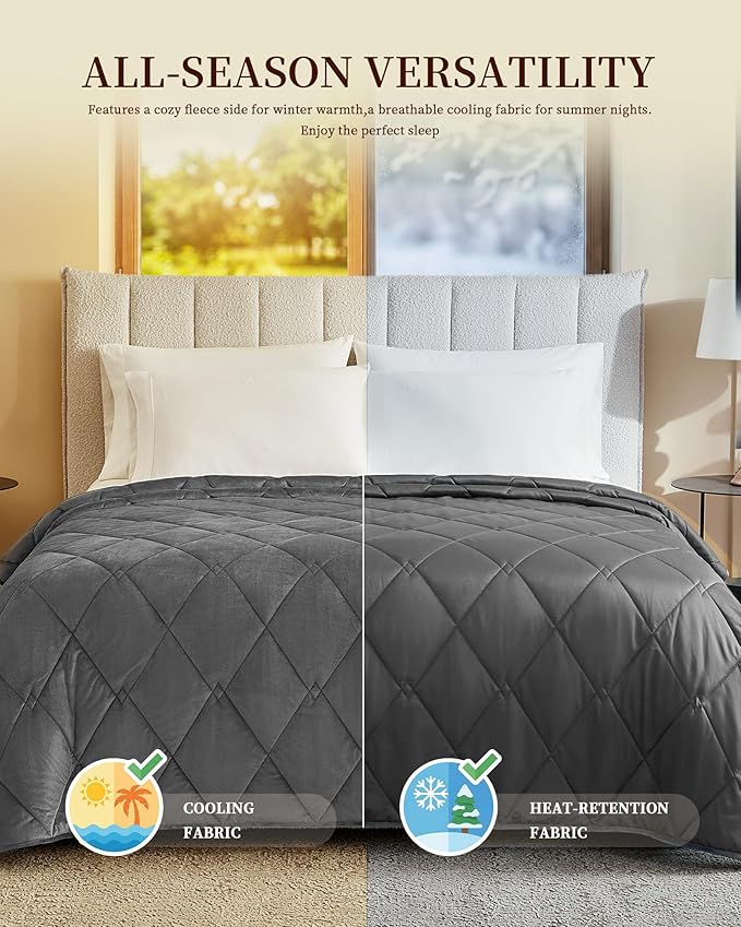 L'AGRATY King Size Weighted Blanket - Image 3
