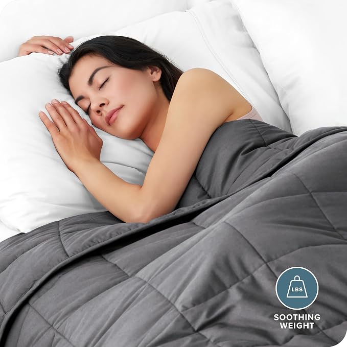 Bare Home Weighted Blanket King Size 30lb - Image 2