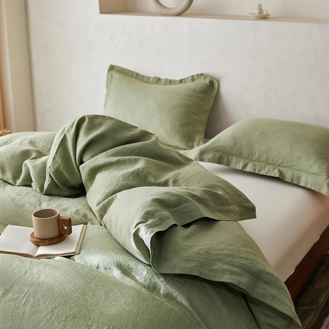 Simple&Opulence 100% Linen Duvet Cover Set - Image 8