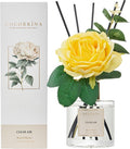 Cocorrina Reed Diffuser Set, Flower Reed Diffuser Clear Air 6.7 oz, Scented by COCORR%C3%8DNA