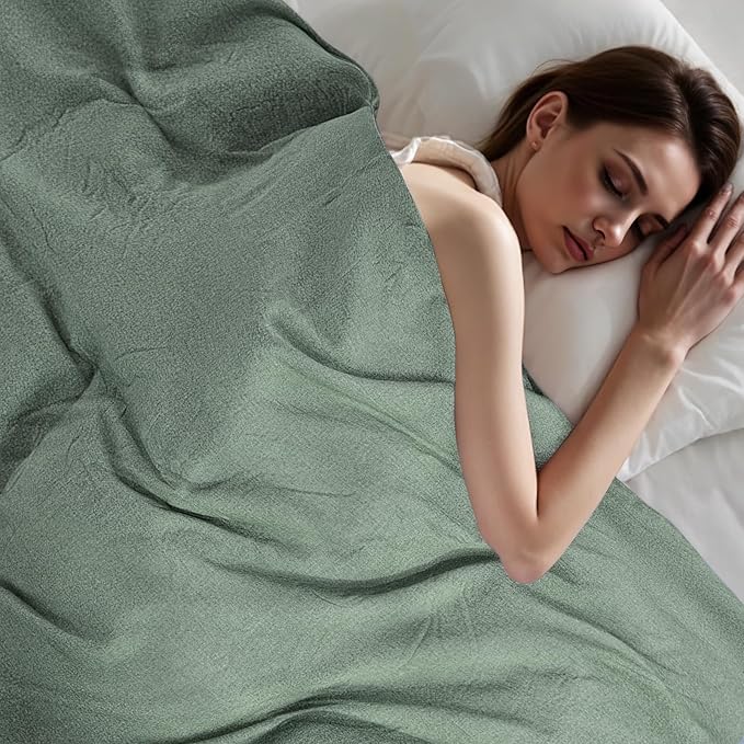 NEXHOME PRO Duvet Cover Full 100% Washed Cotton, Organic Natural Linen Like - Image 6