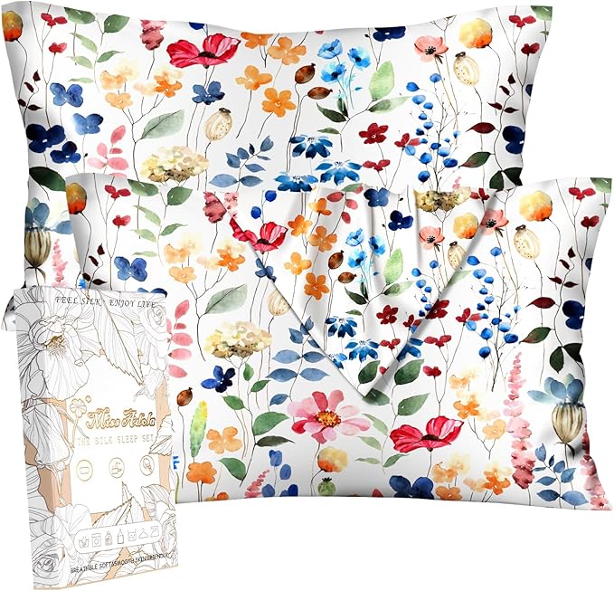 Miss Adola 2 Pack Mulberry Silk Pillowcase by MissAdola