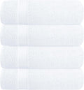 BELZZI Home Ultra Soft 4 Pack Oversized Bath Towel Set 27x54, Cotton Compact by Unknown