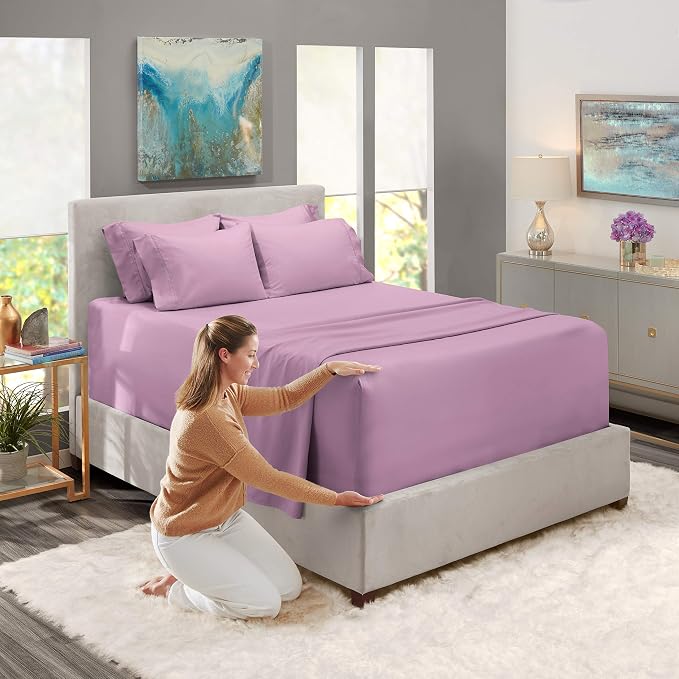 Hearth & Harbor Extra Deep Pocket Queen Sheets Sets - Image 3