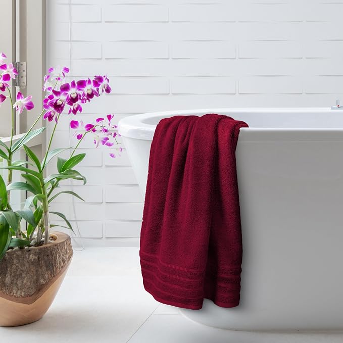 Avalon Towels Bath Towels Set of 4, Size 30 x 60 Inches, Highly Soft and - Image 2