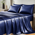 CozyLux Satin Sheets Queen Size Bed Set by CozyLux