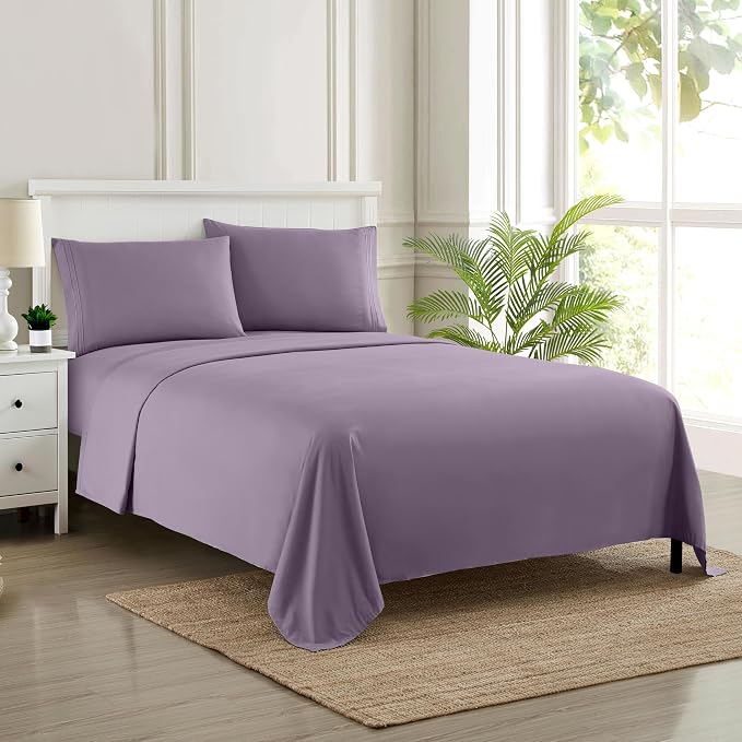 Queen Size Bed Sheets by SweetHomeCollection