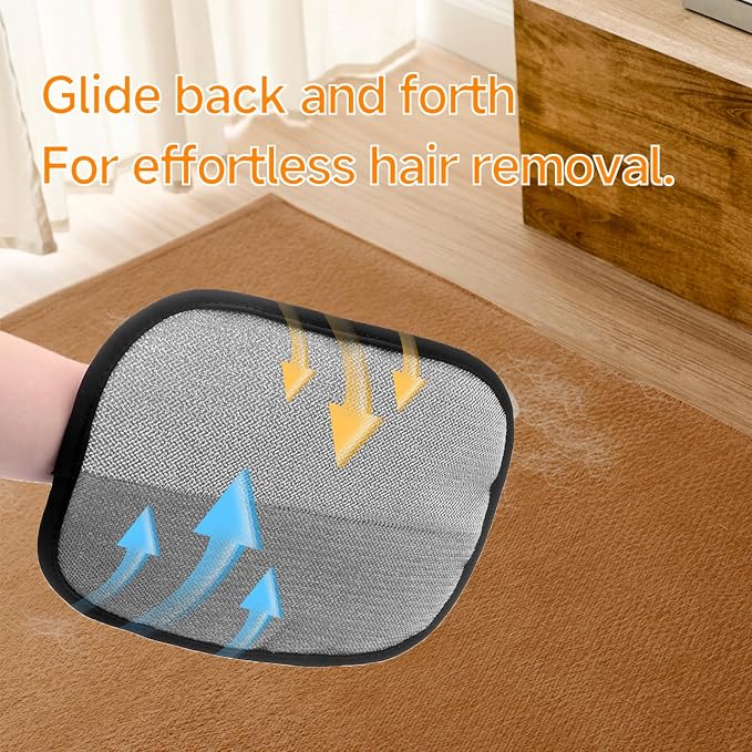 NVNAN 3 PCS Pet Hair Removal Glove and Pet Grooming Glove Kit - Image 3