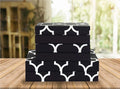 Elegant Comfort Luxury Soft Bed Sheets Quatrefoil Pattern by ELEGANTCOMFORT