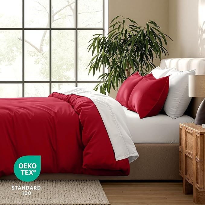 Bare Home Bedding Duvet Cover Oversized Queen Size - Image 5