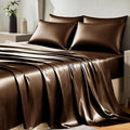 CozyLux Satin Sheets Full Size Sheets by CozyLux