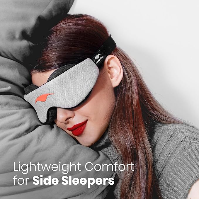 Manta Slim Sleep Mask – Ultra-Light Blackout Eye Mask - Image 3
