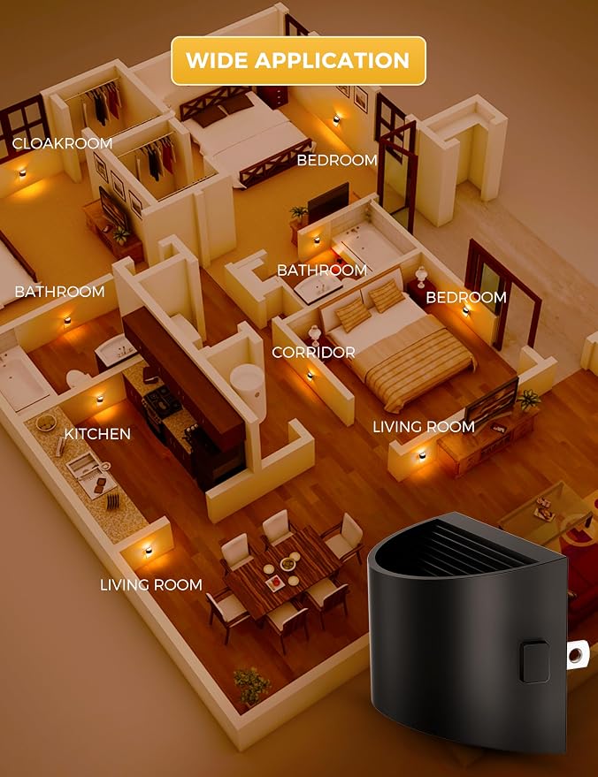 L LOHAS LED Night Light 2 Pack, Night Lights Plug into Wall, Dusk to Dawn - Image 7