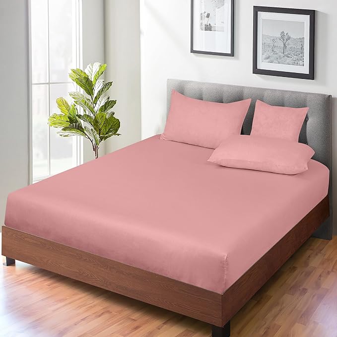 ROYALE LINENS 300 Thread Count 100% Long Staple Combed Cotton Fitted Sheet Twin - Image 6
