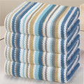 Striped Bath Towels Set by VOOVAMOVAS