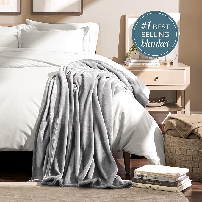 Bare Home Fleece Blanket - Image 3
