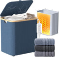 Towel Warmer & Laundry Basket 2-IN-1, Foldable Towel Warmer by cocozywarm
