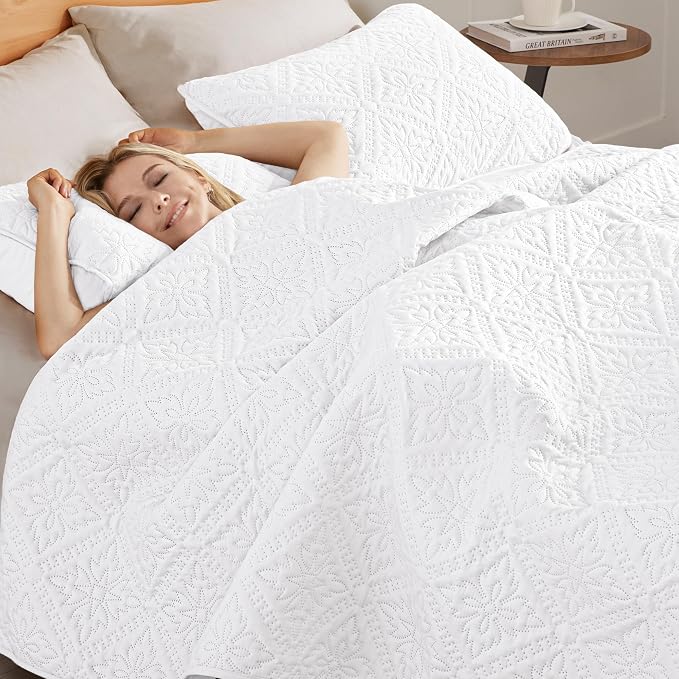 Exclusivo Mezcla Twin Quilt Bedding Set, Lightweight Soft Bedspreads Coverlets - Image 4