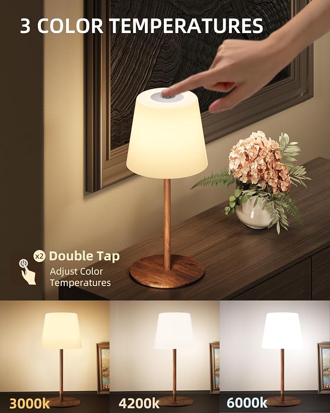 EZVALO Spa-Like Shower Lamp – IP65 Waterproof Bathroom Lamp, Rechargeable - Image 6
