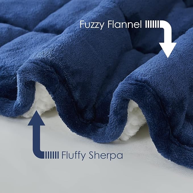 yescool Weighted Blanket for Adults Heavy Blanket for Sleeping Perfect for - Image 4