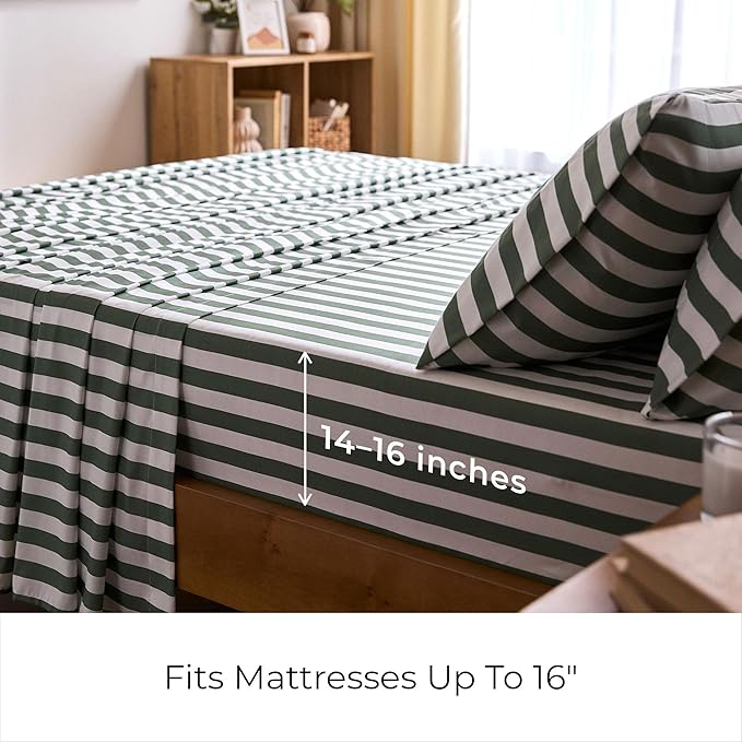 Mellanni Split King Sheets Set - Image 5