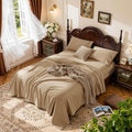 LBRO2M 1000 Thread Count 100% Egyptian Cotton Sheets Set California King Size by LBRO2MBedding