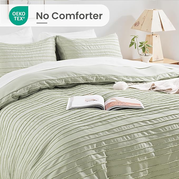 NEXHOME PRO Duvet Cover, 3 Pieces Boho Tufted Duvet Cover Set, Soft and - Image 5