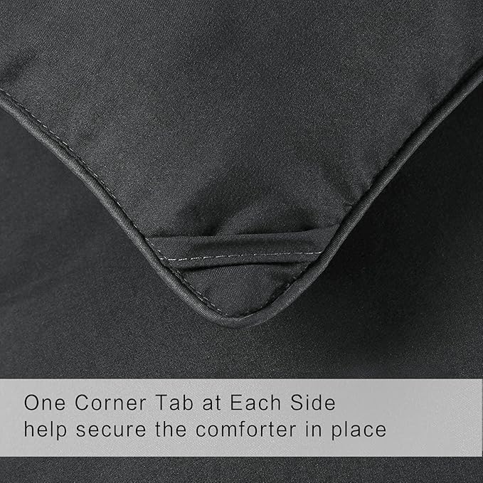COHOME Premium Full Size Comforter, All-Season Quilted Down Alternative Duvet - Image 5