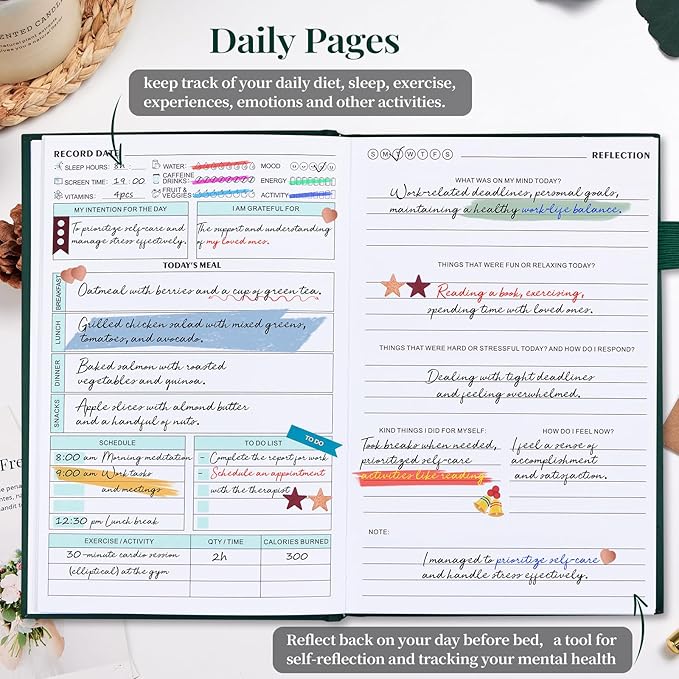 Mental Health Journal, Anxiety & Guided Journal - Image 3