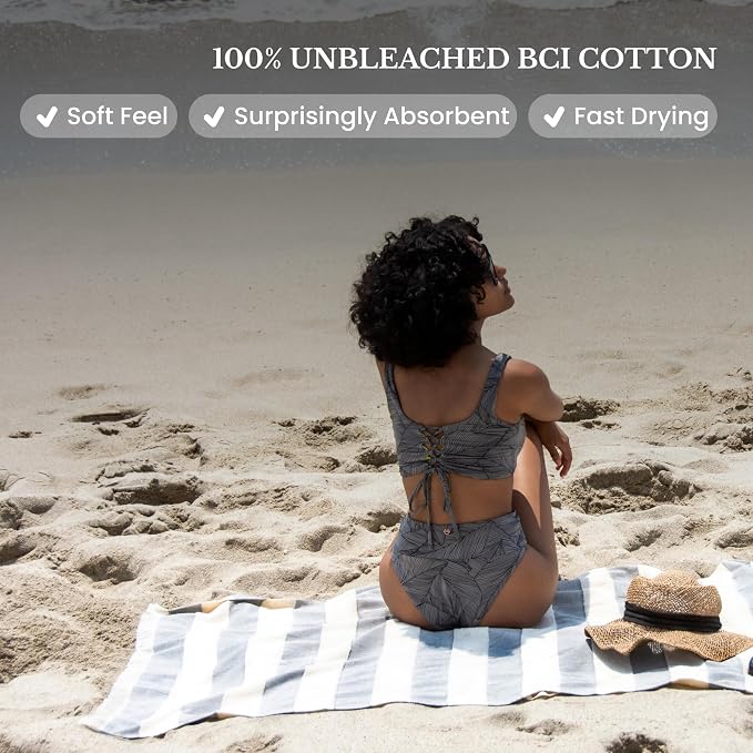 Lightweight Turkish Beach Towel - Image 4
