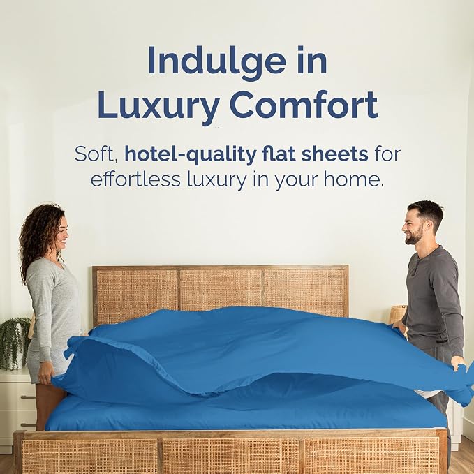 Twin XL Size Flat Sheet - Image 2