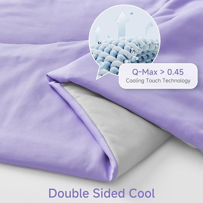 HOMFINE Cooling Comforter for Hot Sleepers - Image 3