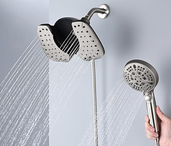 INAVAMZ Nickel 2.5GPM Shower Head - Image 2