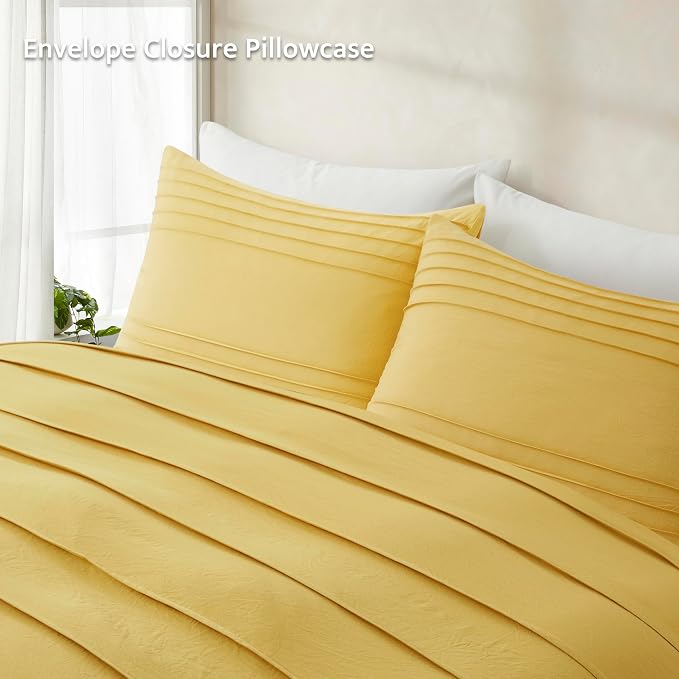 Oli Anderson Mist Yellow Duvet Cover King Size - Image 5