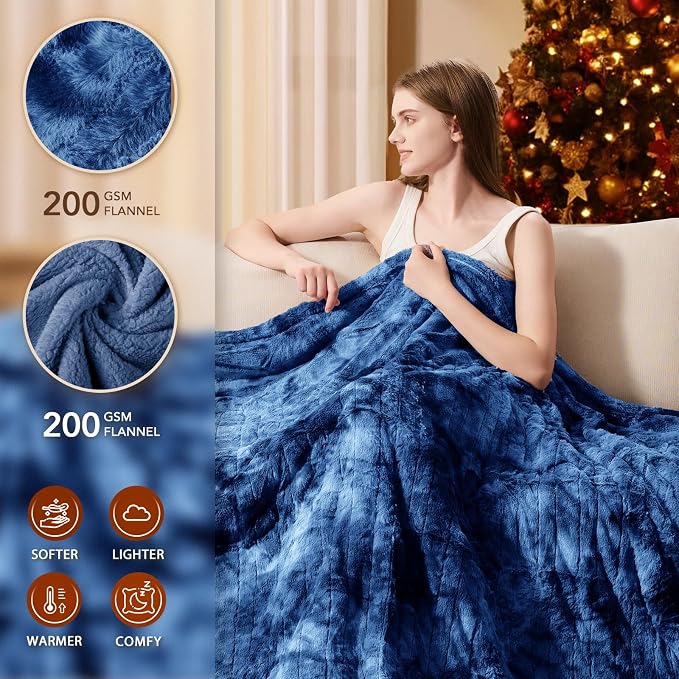 Homemate Heated Blanket Electric Throw - Image 2