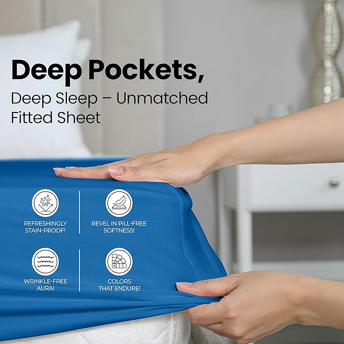 Utopia Bedding Queen Fitted Sheet - Image 4