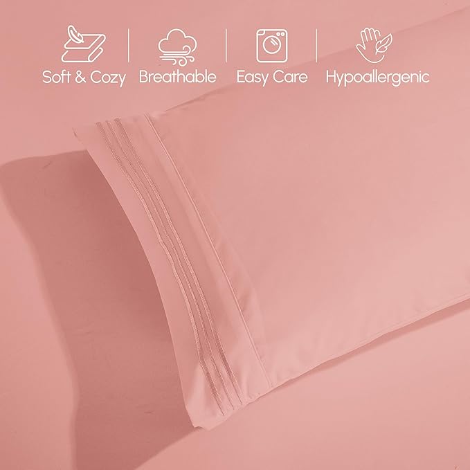 Elegant Comfort Luxurious 1500 Premium Hotel Quality Microfiber Three Line - Image 5