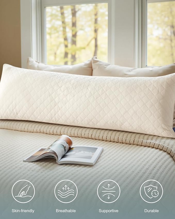 YZ HOME Long Body Pillow for Adults - Image 2