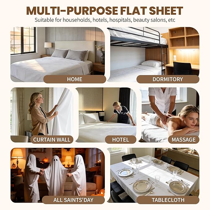 HBHLFZ Queen Flat Sheet - Image 6
