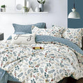 LEMIROE Botanical Cotton Comforter Queen Size by LEMIROEBEDDING