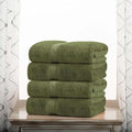 Superior Egyptian Cotton Pile Bath Towel Set of 4, Ultra Soft Luxury Towels by SUPERIOR
