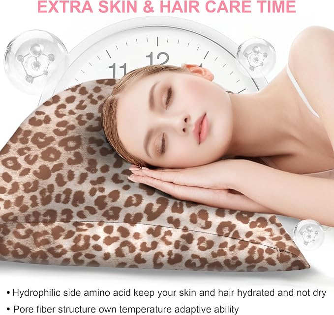 Silk Body Pillow Cover with Zipper, Mulberry Silk Pillow Cases Body Size - Image 3