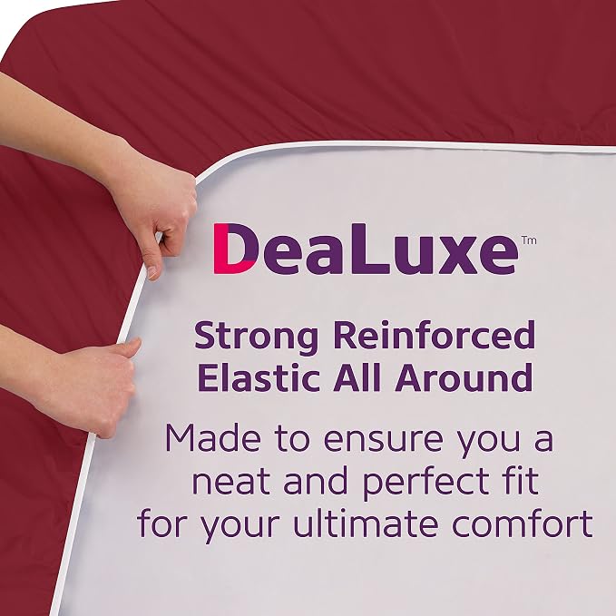 Real 16' Deep Pocket Queen Fitted Sheet Fits Perfectly 14'18' Mattresses & - Image 4