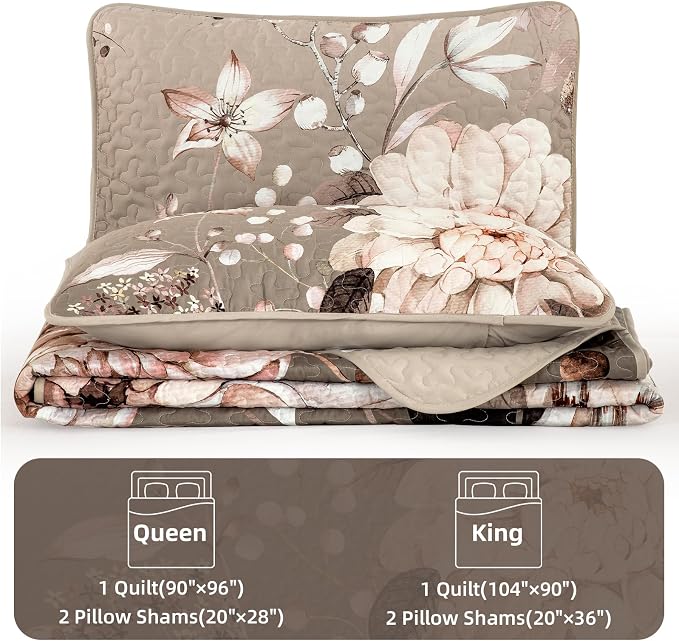 Drucon Floral Quilt King Size - Image 6