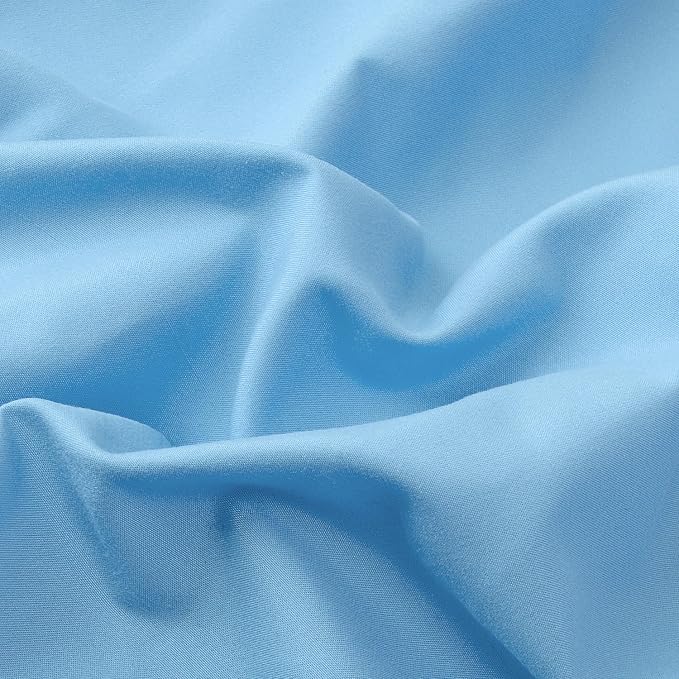 Lirex Flat Sheet, Full Size Extra Soft Brushed Microfiber 1800 Microfiber Flat - Image 3