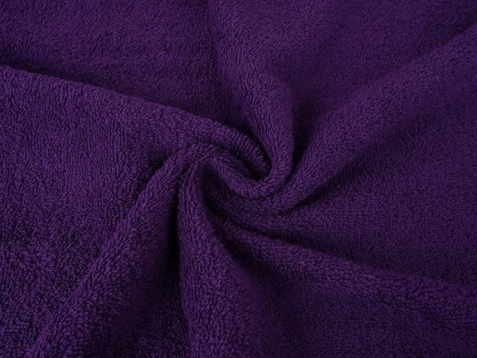 CASA COPENHAGEN He & She 6 Pieces Towel Set- Violet Indigo + Blue Green - Image 5
