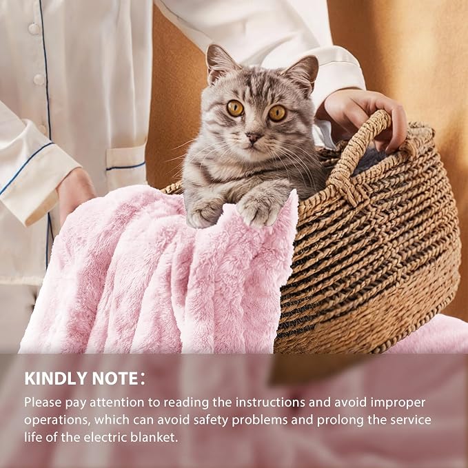 Homemate Electric Heated Blanket Queen Size - Image 6
