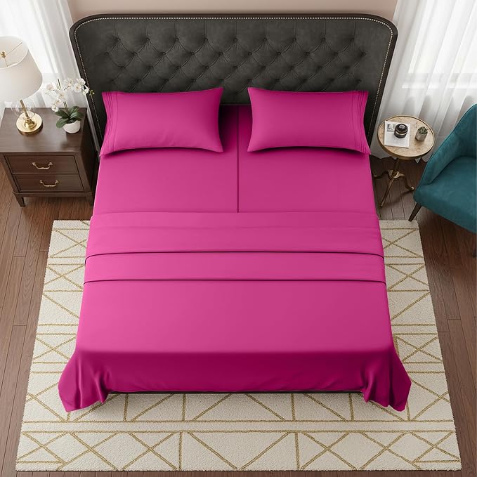 Elegant Comfort Luxurious 1500 Premium Hotel Quality Microfiber Three Line - Image 2