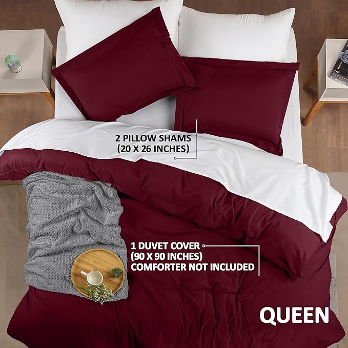 Utopia Bedding Duvet Cover Queen Size - Image 2